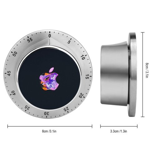 yanfind Timer Rus Khasanov Technology Minimal iPhone Liquid Art 60 Minutes Mechanical Visual Timer