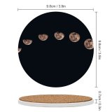 yanfind Ceramic Coasters (round) Images Space Night Lunar Outer Astronomy Sky Wallpapers Outdoors Pictures  Grey Family Game Intellectual Educational Game Jigsaw Puzzle Toy Set