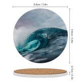 yanfind Ceramic Coasters (round) Ocean  High Tides Family Game Intellectual Educational Game Jigsaw Puzzle Toy Set