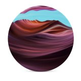 yanfind Ceramic Coasters (round) Dpcdpc Abstract Antelope Canyon Colorful Artwork Family Game Intellectual Educational Game Jigsaw Puzzle Toy Set