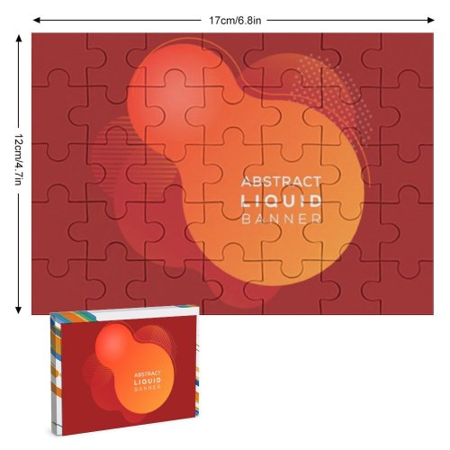 yanfind Picture Puzzle Blank Advertisement Curve Bubble Neon Gradient Leaflet Web Flyer Space Decoration Border Family Game Intellectual Educational Game Jigsaw Puzzle Toy Set