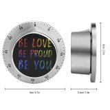 yanfind Timer Black Dark Quotes Be You Be Love Be Proud Dark Inspirational Quotes 60 Minutes Mechanical Visual Timer