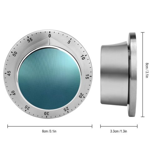 yanfind Timer Turquoise Cyan Shining Light Metallic Metal Texture Textures Structure Structures Backdrop Patterns 60 Minutes Mechanical Visual Timer