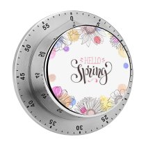 yanfind Timer Drawn Border Words Hello Pastel Romantic Calligraphic  Motivation Positive Inspire Lettering 60 Minutes Mechanical Visual Timer