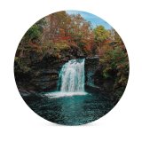 yanfind Ceramic Coasters (round) Images Fall Autumn I River Landscape Public Wallpapers Falloch Plant Falls Outdoors Family Game Intellectual Educational Game Jigsaw Puzzle Toy Set
