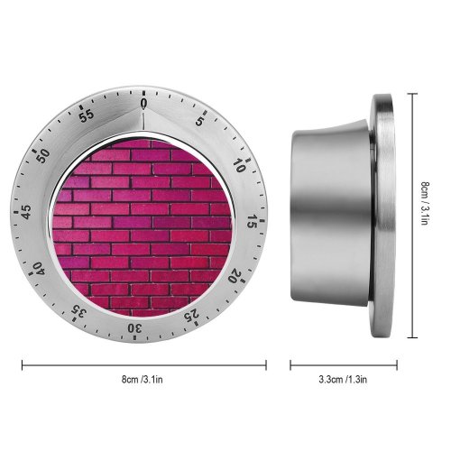 yanfind Timer Wesley Tingey Brick Wall Magenta Bricks Gradients 60 Minutes Mechanical Visual Timer