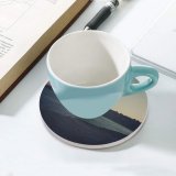 yanfind Ceramic Coasters (round) City Sky Sunlight Destinations Promenade Waterfront Sunset Gulf Sea Outdoors Cloud Architecture Family Game Intellectual Educational Game Jigsaw Puzzle Toy Set