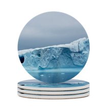 yanfind Ceramic Coasters (round) Images Landscape Snow Wallpapers Sea   Outdoors Greenland Pictures Creative Family Game Intellectual Educational Game Jigsaw Puzzle Toy Set