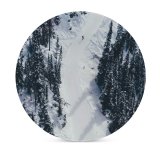 yanfind Ceramic Coasters (round) Fir Images Land Pine Snow Wallpapers Plant  Outdoors Tree Free Abies Family Game Intellectual Educational Game Jigsaw Puzzle Toy Set