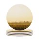 yanfind Ceramic Coasters (round) Golden Images  Land Fog Spring Vineyard Vineyards Landscape Hills Outdoors Tree Family Game Intellectual Educational Game Jigsaw Puzzle Toy Set