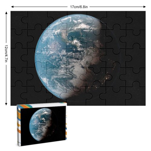 yanfind Picture Puzzle Yuri Samoilov Space  Planet Astronomy Night Daylight Family Game Intellectual Educational Game Jigsaw Puzzle Toy Set