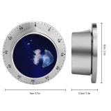 yanfind Timer Vincentiu Solomon Jellyfish Sea  Aquarium Dark Underwater Glowing Transparent Closeup 60 Minutes Mechanical Visual Timer