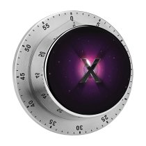 yanfind Timer Technology Black Dark Mac OS X Dark 60 Minutes Mechanical Visual Timer