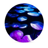yanfind Ceramic Coasters (round) William Warby Abstract Dark Stands Purple Family Game Intellectual Educational Game Jigsaw Puzzle Toy Set