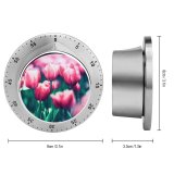 yanfind Timer Jerry Wang Flowers Tulips Bloom Spring  Tulip 60 Minutes Mechanical Visual Timer