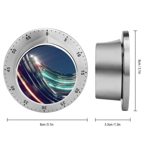 yanfind Timer Dante Metaphor Abstract Swirls Render CGI Colorful Glowing 60 Minutes Mechanical Visual Timer