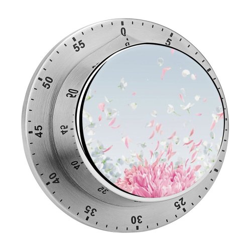 yanfind Timer Arrangement Blooming  Motion Fly Wedding Hydrangeas Garden  Fall Romantic Flowers 60 Minutes Mechanical Visual Timer