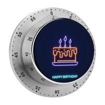 yanfind Timer Simplicity Glowing Birthday  Photographic Effects Styles Social Dessert Fun Candle Present 60 Minutes Mechanical Visual Timer