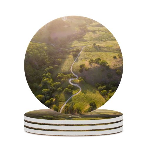 yanfind Ceramic Coasters (round) Images Land Landscape Aerial Wallpapers Plant Outdoors Tree Scenery Stock Free Art Family Game Intellectual Educational Game Jigsaw Puzzle Toy Set