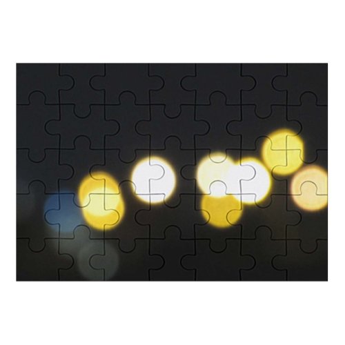 yanfind Picture Puzzle Bokeh  Abstract Light Darkness Circles Family Game Intellectual Educational Game Jigsaw Puzzle Toy Set