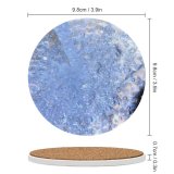 yanfind Ceramic Coasters (round)  Drench Drenched Clear Colorful  Wave Bubbles Natural Reflection  Ripples Family Game Intellectual Educational Game Jigsaw Puzzle Toy Set