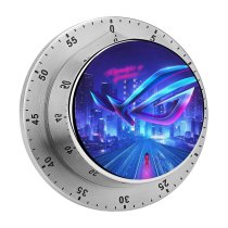 yanfind Timer Technology Republic Gamers ASUS ROG Cityscape Neon 60 Minutes Mechanical Visual Timer