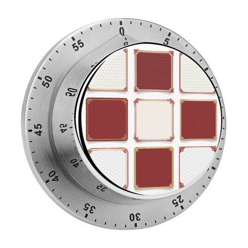 yanfind Timer Chinese Playing Clean Cultures Dimensional Packaging Styles Gold Elegance Empty Tradition Web 60 Minutes Mechanical Visual Timer