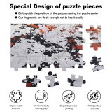 yanfind Picture Puzzle Abstract Scratched Metal Texture Metallic Rust Rusty Abstraction Detail Panel Patches Blot Family Game Intellectual Educational Game Jigsaw Puzzle Toy Set