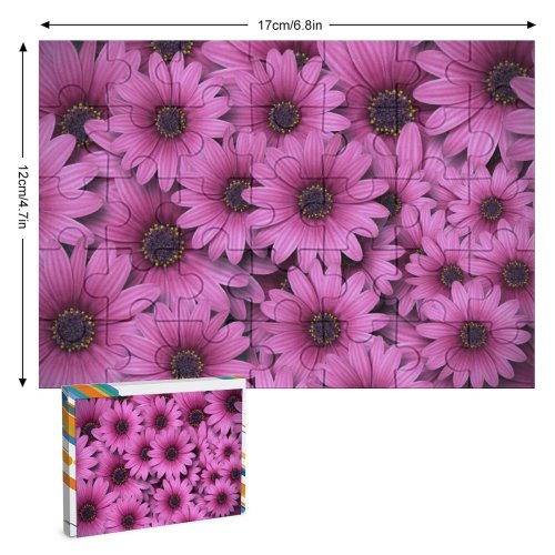 yanfind Picture Puzzle Daisy Flowers Daisies Family Game Intellectual Educational Game Jigsaw Puzzle Toy Set