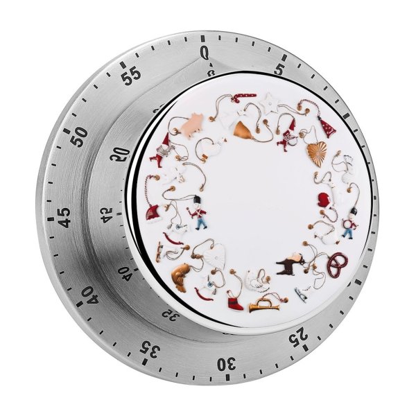 yanfind Timer Playing Table Design Arrangement  Decor Reindeer Santa Tree  Heart Entertainment 60 Minutes Mechanical Visual Timer