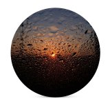 yanfind Ceramic Coasters (round)  Drops Light Sky Drop  Atmosphere Reflection Sunlight Geological Precipitation Family Game Intellectual Educational Game Jigsaw Puzzle Toy Set