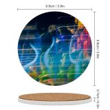 yanfind Ceramic Coasters (round) Moody Colorful Work Lighting Glass Creative Rainbow Chihuly Commons Seattle Night Vibrant Family Game Intellectual Educational Game Jigsaw Puzzle Toy Set