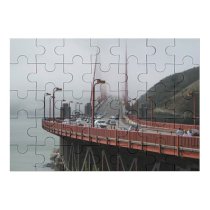 yanfind Picture Puzzle Golden Gate  Atmospheric Vehicle Boat Watercraft Ship Nonbuilding Structure Pier Channel Family Game Intellectual Educational Game Jigsaw Puzzle Toy Set