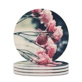 yanfind Ceramic Coasters (round) Geranium Images Carnation Rose Floral Flora Petal Stem Hibiscus Wallpapers Melancholia Plant Family Game Intellectual Educational Game Jigsaw Puzzle Toy Set