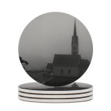 yanfind Ceramic Coasters (round) Images Fog Catholic Building Public Wallpapers Sc Architecture Spire Terror Do Sul Family Game Intellectual Educational Game Jigsaw Puzzle Toy Set
