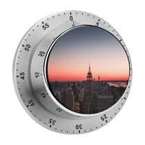 yanfind Timer Timo  Empire State Building  York City Sunset Cityscape Urban 60 Minutes Mechanical Visual Timer