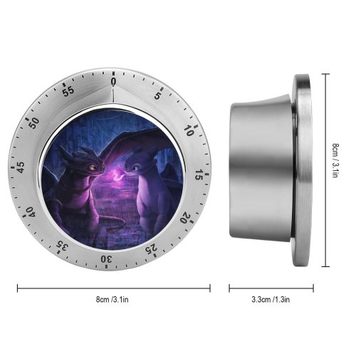 yanfind Timer VanillaGhosties Graphics CGI Night Fury Light Fury How Train Your 60 Minutes Mechanical Visual Timer