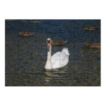 yanfind Picture Puzzle  Lake Bird Ducks Geese Swans Duck Beak Waterfowl Neck Adaptation Family Game Intellectual Educational Game Jigsaw Puzzle Toy Set