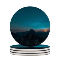 yanfind Ceramic Coasters (round) Images Space Night Yosemite Starry HQ Landscape Half Sky Wallpapers  Free Family Game Intellectual Educational Game Jigsaw Puzzle Toy Set