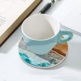 yanfind Ceramic Coasters (round) Canary Islands Spain Aerial Ocean Sea  Beach Landscape Drone Photo Family Game Intellectual Educational Game Jigsaw Puzzle Toy Set