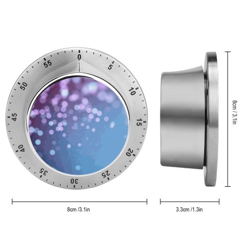 yanfind Timer Tomislav Jakupec Abstract Lights Bokeh Circles  Purple 60 Minutes Mechanical Visual Timer