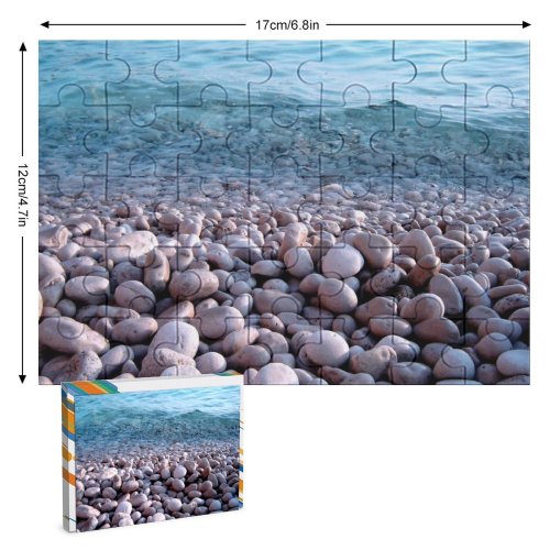 yanfind Picture Puzzle Deep Blu Sea Pula Croatia Hrvatska Stones Little   Sunset Summer Family Game Intellectual Educational Game Jigsaw Puzzle Toy Set