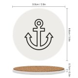 yanfind Ceramic Coasters (round) Tourist Pilot Destinations Sailor Sea Cartography Guide  Sailing Position Travel Metal Family Game Intellectual Educational Game Jigsaw Puzzle Toy Set