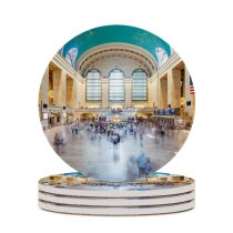 yanfind Ceramic Coasters (round) City Images Terminal Movement Building Center Metropolis Wallpapers Architecture Airport Urban Stock Family Game Intellectual Educational Game Jigsaw Puzzle Toy Set