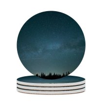 yanfind Ceramic Coasters (round) Images Space Night HQ Outer Astronomy Sky Wallpapers Outdoors Nebula Forest Pictures Family Game Intellectual Educational Game Jigsaw Puzzle Toy Set