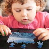 yanfind Picture Puzzle Atmospheric  Over Travel Reflection Liquid Liaoning Beauty Aquatic Sport Empty Nautical Family Game Intellectual Educational Game Jigsaw Puzzle Toy Set