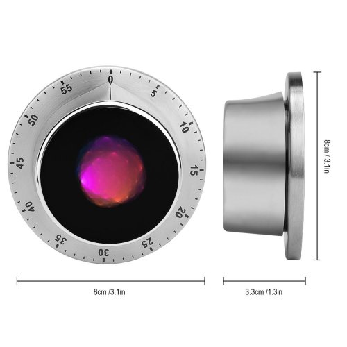 yanfind Timer Constellation Science Purple Planet Space Futuristic Art Atom Technology Creation Fantasy Natural_ 60 Minutes Mechanical Visual Timer