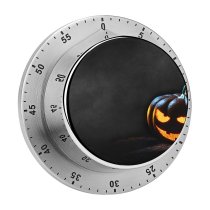 yanfind Timer Celebrations Halloween Pumpkin Scary Dark Glowing 60 Minutes Mechanical Visual Timer