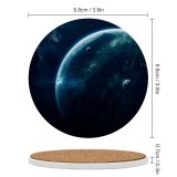 yanfind Ceramic Coasters (round) Vadim Sadovski Space Deep Space  Planets Crater Universe Family Game Intellectual Educational Game Jigsaw Puzzle Toy Set
