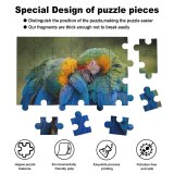 yanfind Picture Puzzle Parrots Birds Tropical 5K Family Game Intellectual Educational Game Jigsaw Puzzle Toy Set